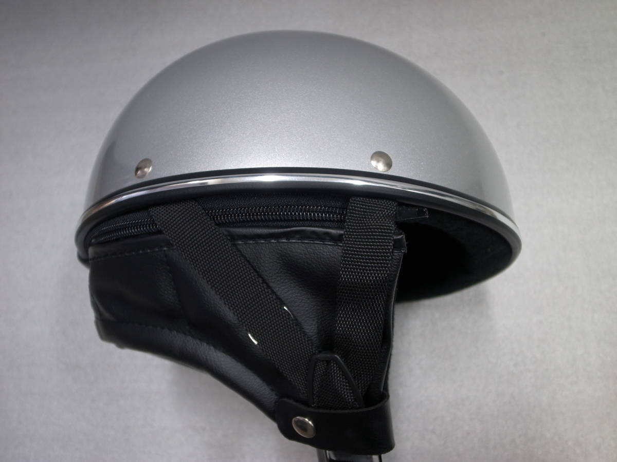 【新品超特価】ビンテージヘルメット ハーフヘルメット ハーレー アメリカンバイク 旧車 半ヘル オートバイ_画像6