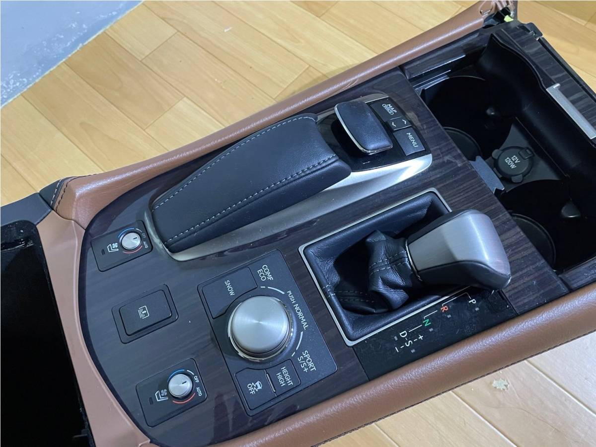 LS460(USF40)後期 レクサス純正 センターコンソール コンソールボックス