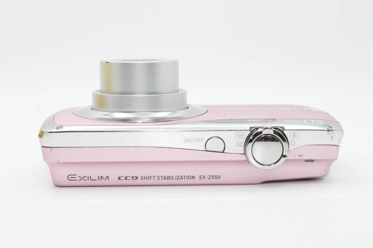 ★極上品★カシオ Casio Exilim EX-Z550 ピンク コンパクトデジタルカメラ L198#1783_画像5