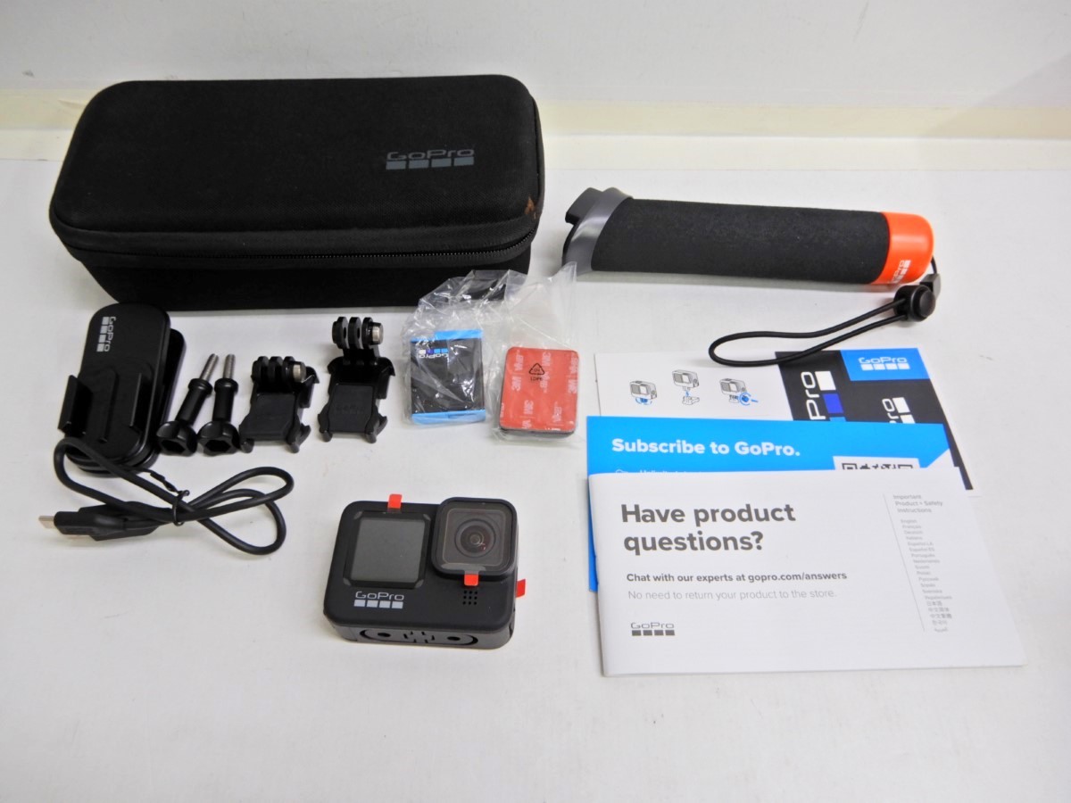 101Z140★【中古 美品】GoPro HERO9 Black アクションカメラ_画像1