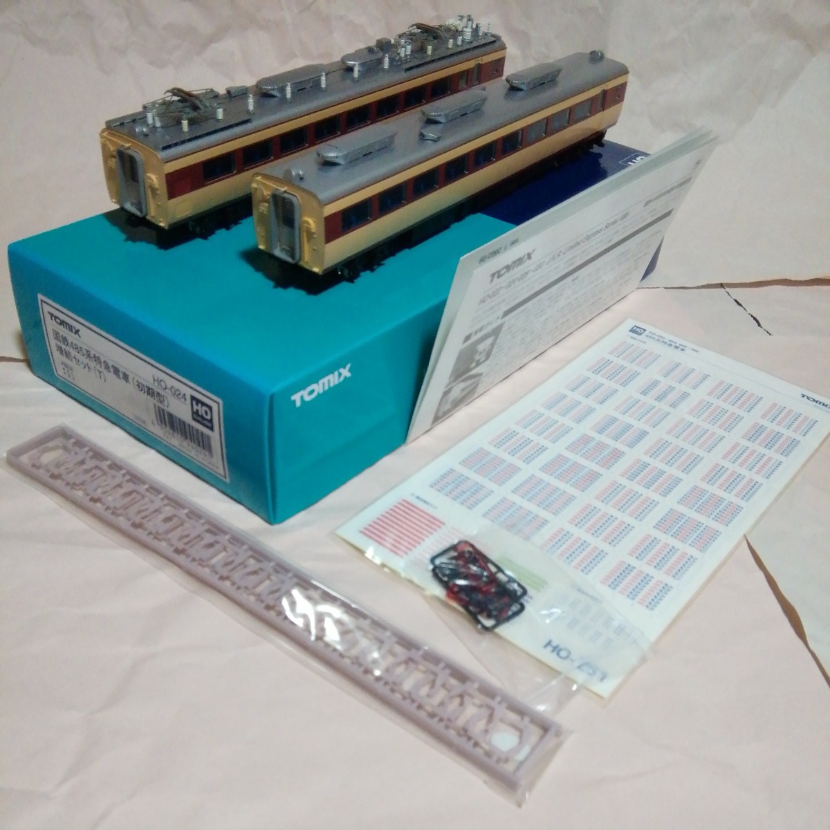 TOMIX HO-024 国鉄485系特急電車(初期型)増結セット(T)_画像1
