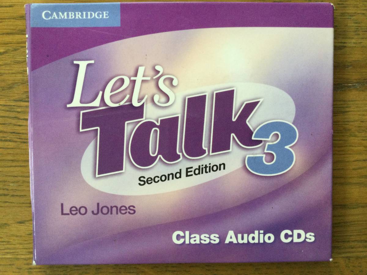 Let's Talk 3 CLASS AUDIO CDs / CD3枚 / 中級の上_画像1