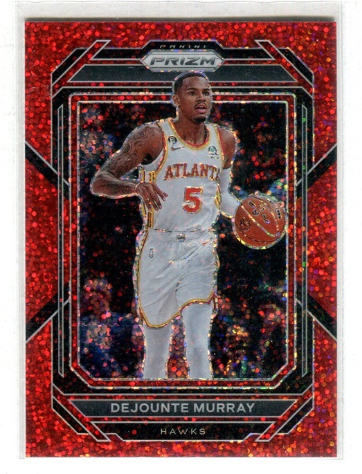 【NBA】2022-23 Prizm『DeJounte Murray』Red Sparkle Prizmの画像1