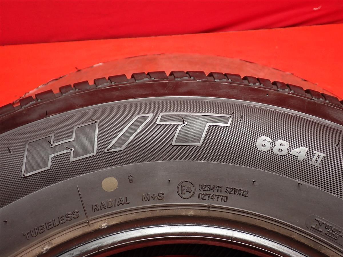 タイヤ4本 《 ブリヂストン 》 デューラー H/T684II [ 195/80R15 96S ]9/8.5分山★ ジムニーシエラ エスクード n15_画像10