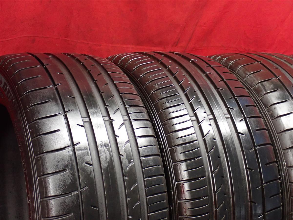 タイヤ4本 《 ダンロップ 》 SPスポーツ MAXX050プラス [ 245/45R17 99Y ]9/8.5分山★ アウディA4 A6 TTクーペ ベンツEクラス n17_画像3