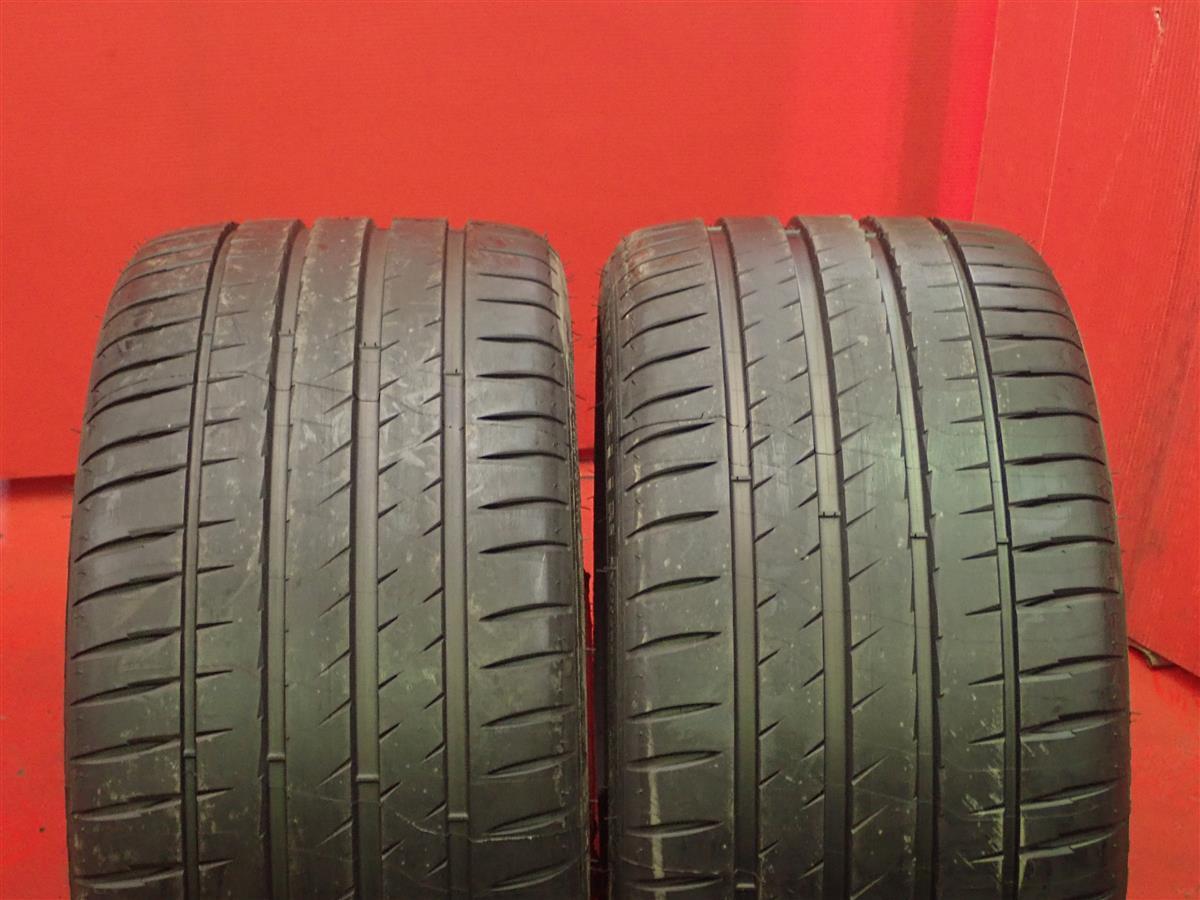 中古タイヤ 275/35R18 99Y 2本セット ミシュラン パイロット スポーツ 4 MICHELIN PILOT SPORT 4 8.5分山 アルファロメオ ジュリア Sタイ・_画像1