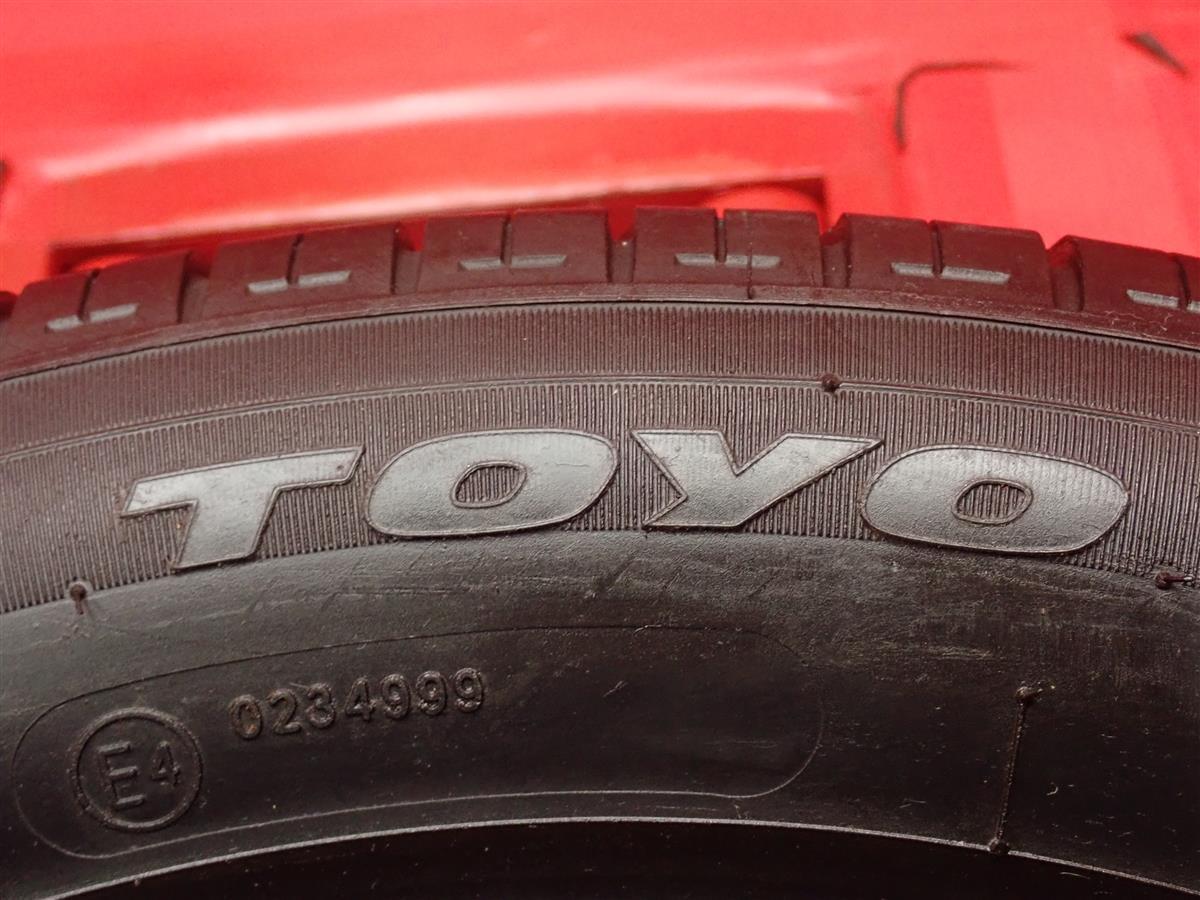 単品 タイヤ 1本 《 トーヨー 》 R27 [ 185/55R15 81V ]9分山★n15 bB ブーン パッソ ノート デミオ コルト フィット_画像6