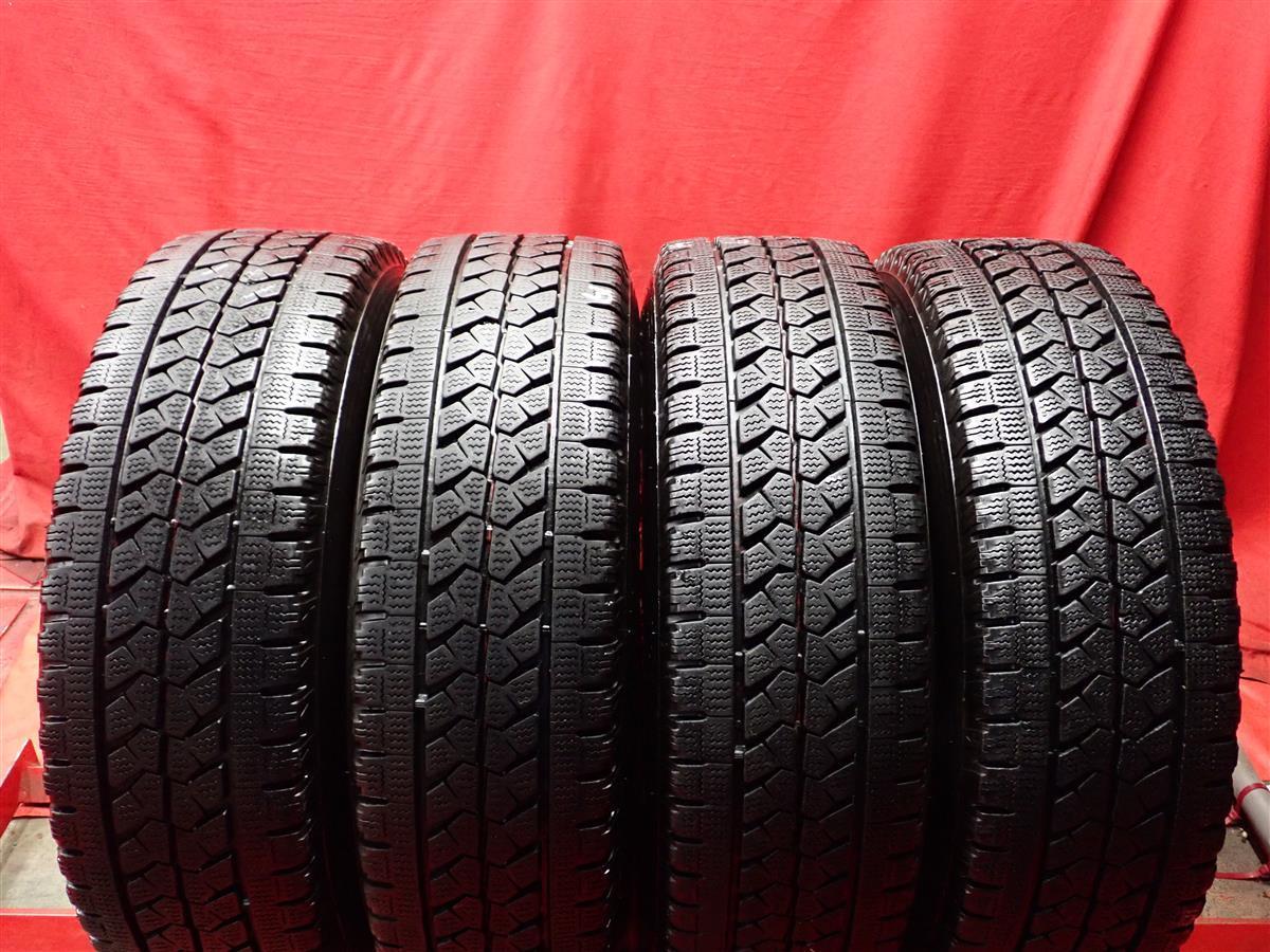 スタッドレス 6スポークタイプ1P+ ブリヂストン ブリザックW・979　[ 215/70R15 ] 8分山★ ハイエース ハイエースワゴン stwt15_画像2