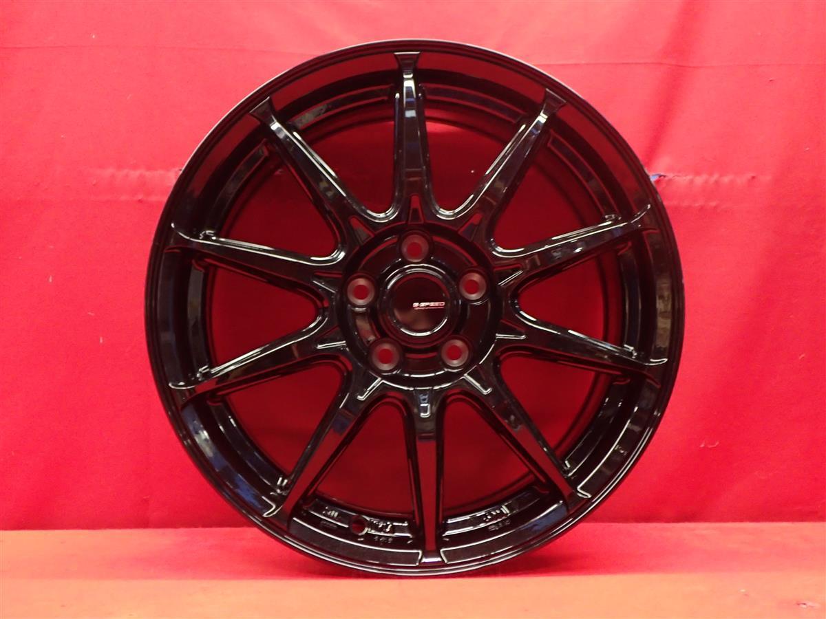 G.speed ジースピード G-05 中古ホイール 4本 6.5J 16インチ PCD100 5穴 +48 ハブ67 86 カローラツーリング210系 BRZ 等へ aa16_画像7