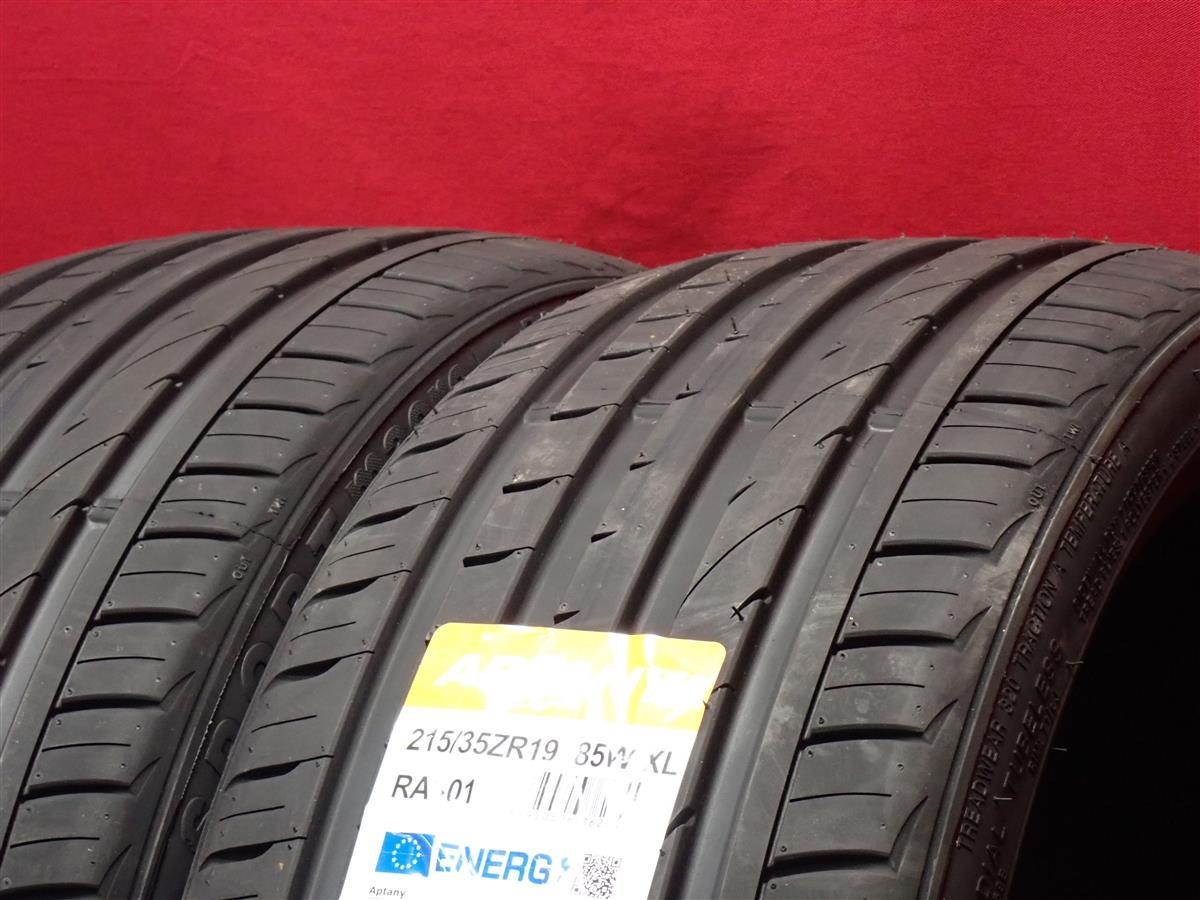 中古タイヤ 215/35R19 85W 2本セット アプタニー RA301 APTANY RA301 10.0分山_画像3