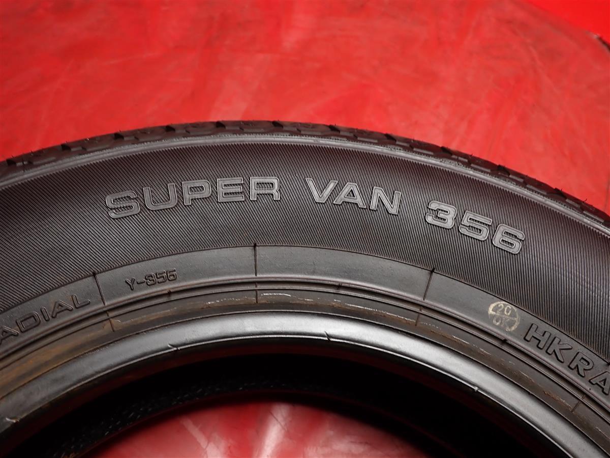 中古タイヤ 145/80R12 80/78N 4本セット ヨコハマ スーパー バン Y356 YOKOHAMA SUPERDIGGER VAN Y356 9.5分山★n12 商用車6PR エブリィ_画像10