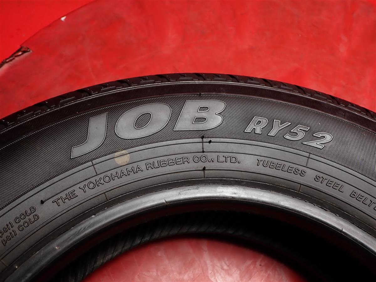 中古タイヤ 145/80R12 80/78N 4本セット ヨコハマ ジョブ RY52 YOKOHAMA JOB RY52 9分山★n12 商用車6PR エブリィ NV100 クリッパー_画像10