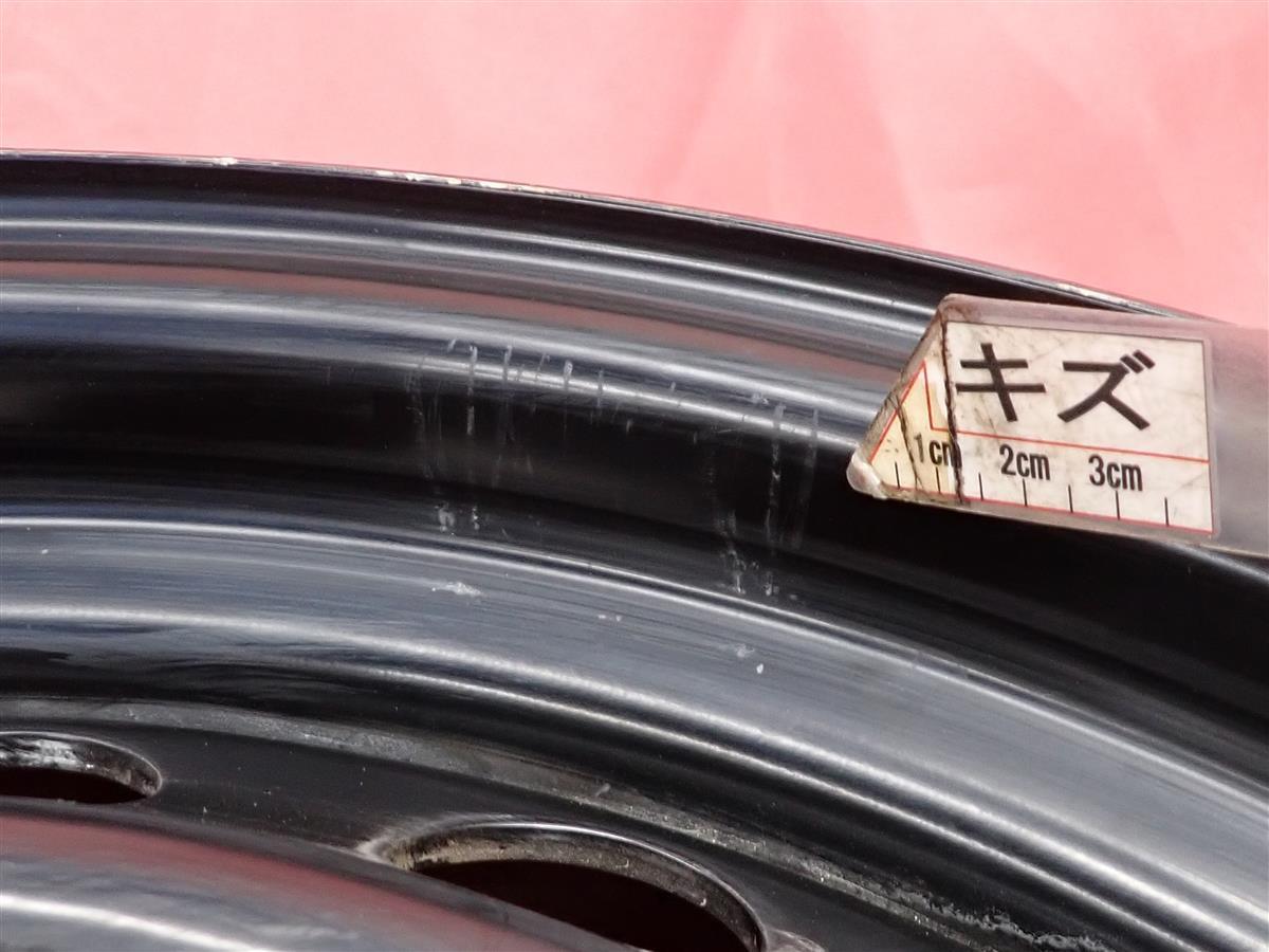 【 激安 中古 4本セット 】 トヨタ 純正 スチールホイール 鉄ホイール 17インチ 7.5J インセット+30 PCD139.7 6穴 ハブ径Φ106 cc17_画像9