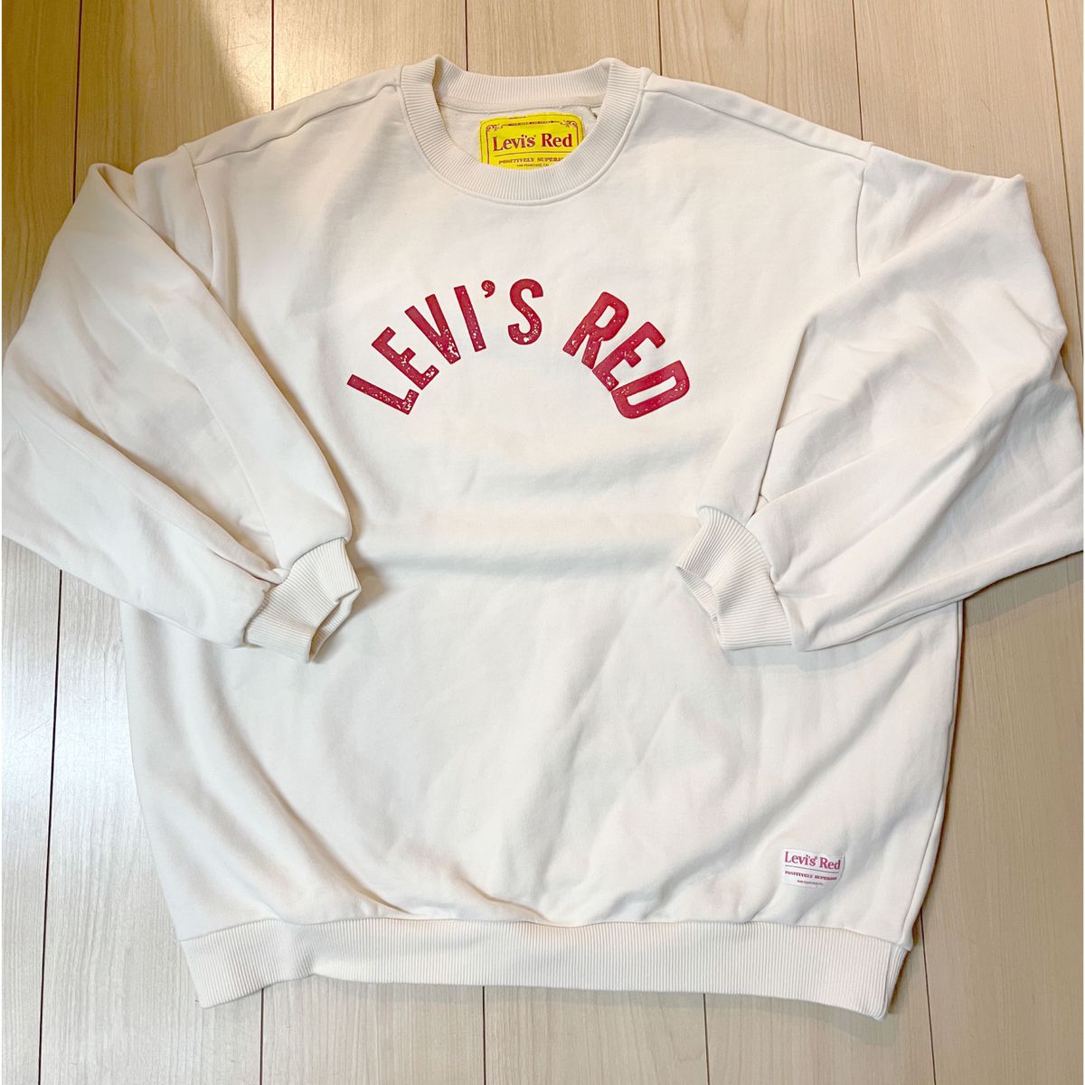 LEVI’S RED リーバイスレッド レディース ロゴスウェット M