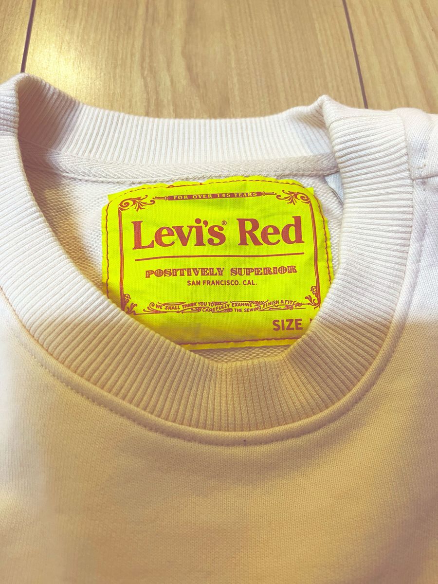 LEVI’S RED リーバイスレッド レディース ロゴスウェット M