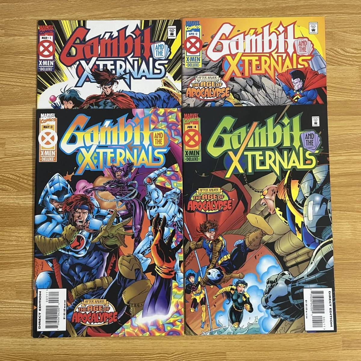 日本代購代標第一品牌【樂淘letao】－Gambit & the X-Ternals #1-4