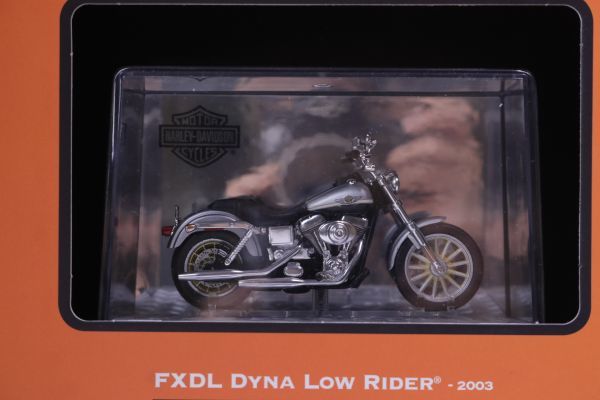 * der Goss tea ni Harley Davidson premium collection 1 number 2003 model FXDL Dyna * Lowrider 1/24 scale De1106