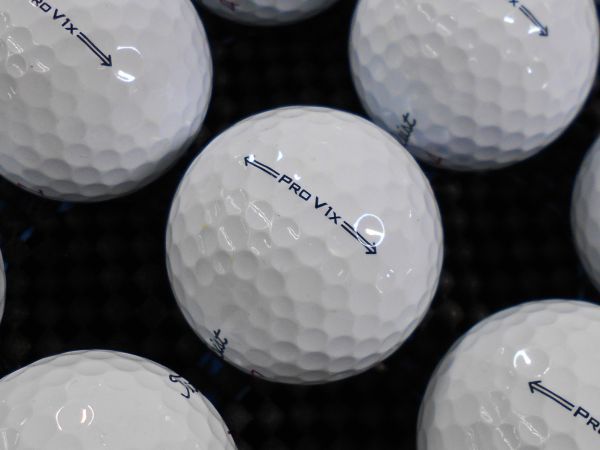 [K3M-05A] Titleist PRO V1X 2021年モデル ホワイト 30球 タイトリスト ロストボール_画像2