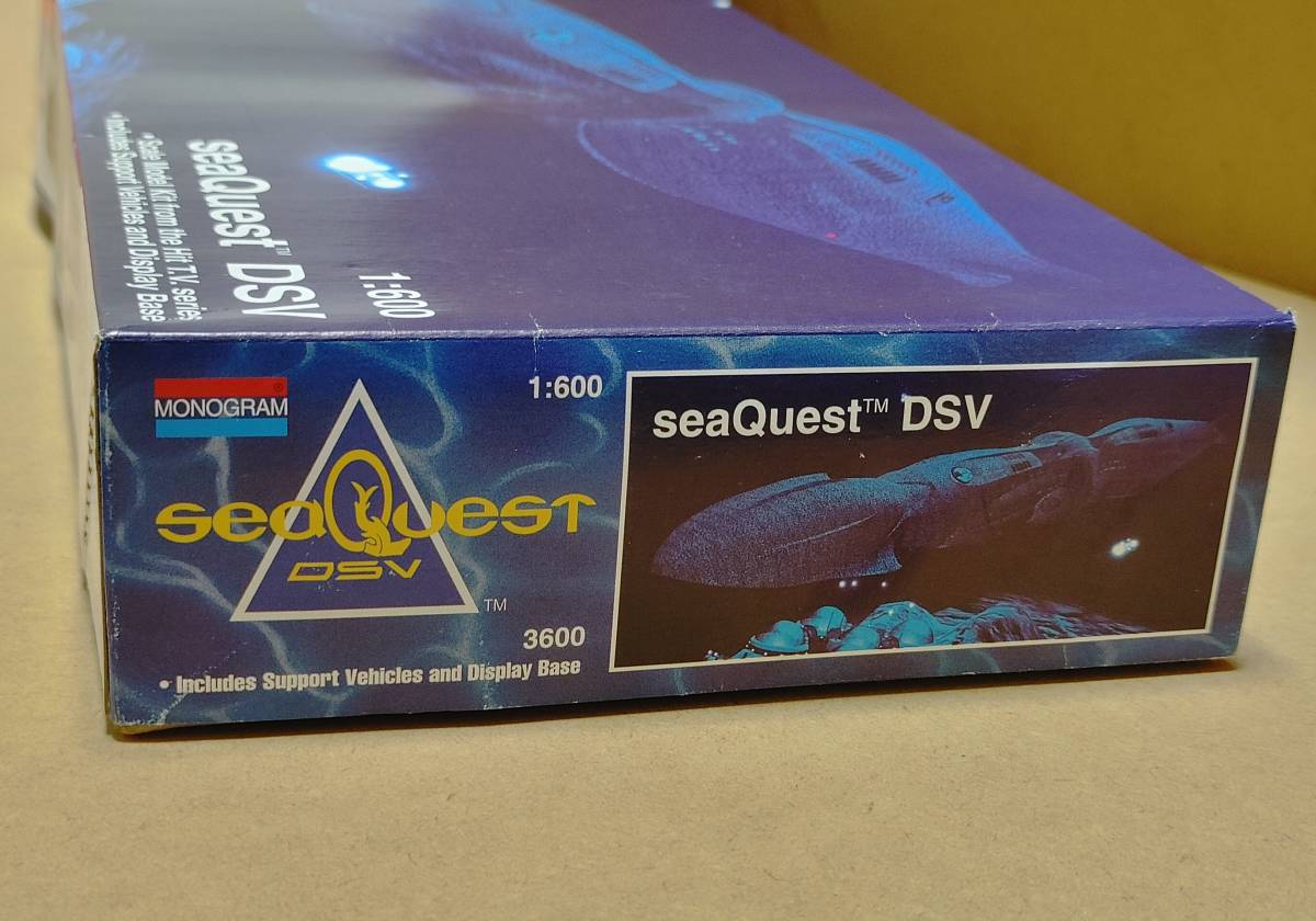 ◆【未組立品】モノグラム 1/600 潜水艦 ■シークエストDSV ■SeaQuest_画像4