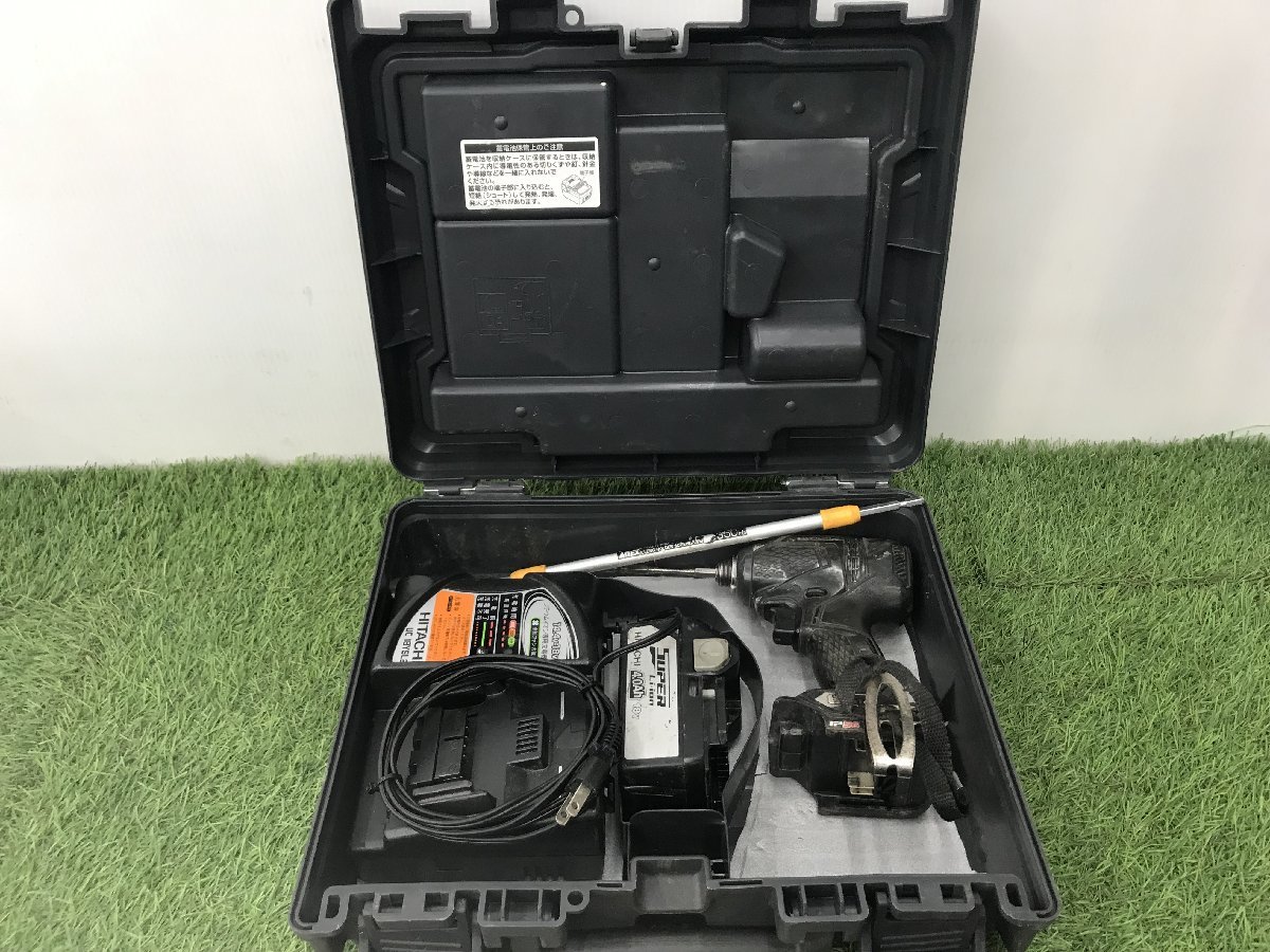 【中古品】日立工機 18Vコードレスインパクトドライバー WH18DDL ITMSL7Q5M8TI