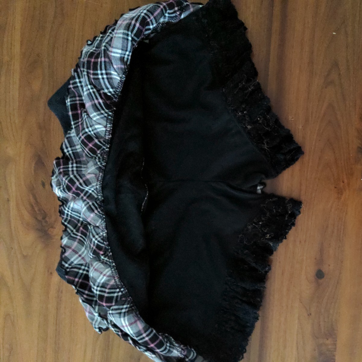 150センチ　 黒 スカート　パンツ　ミニ　150cm_画像2