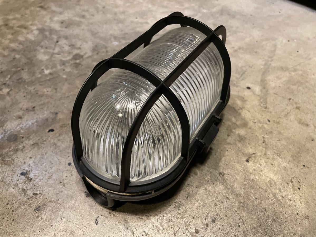 カプセル ランプ industrial lamp ( インダストリアル ガラス ドーム 工場 カフェ British マイナスネジ使用 )_画像2