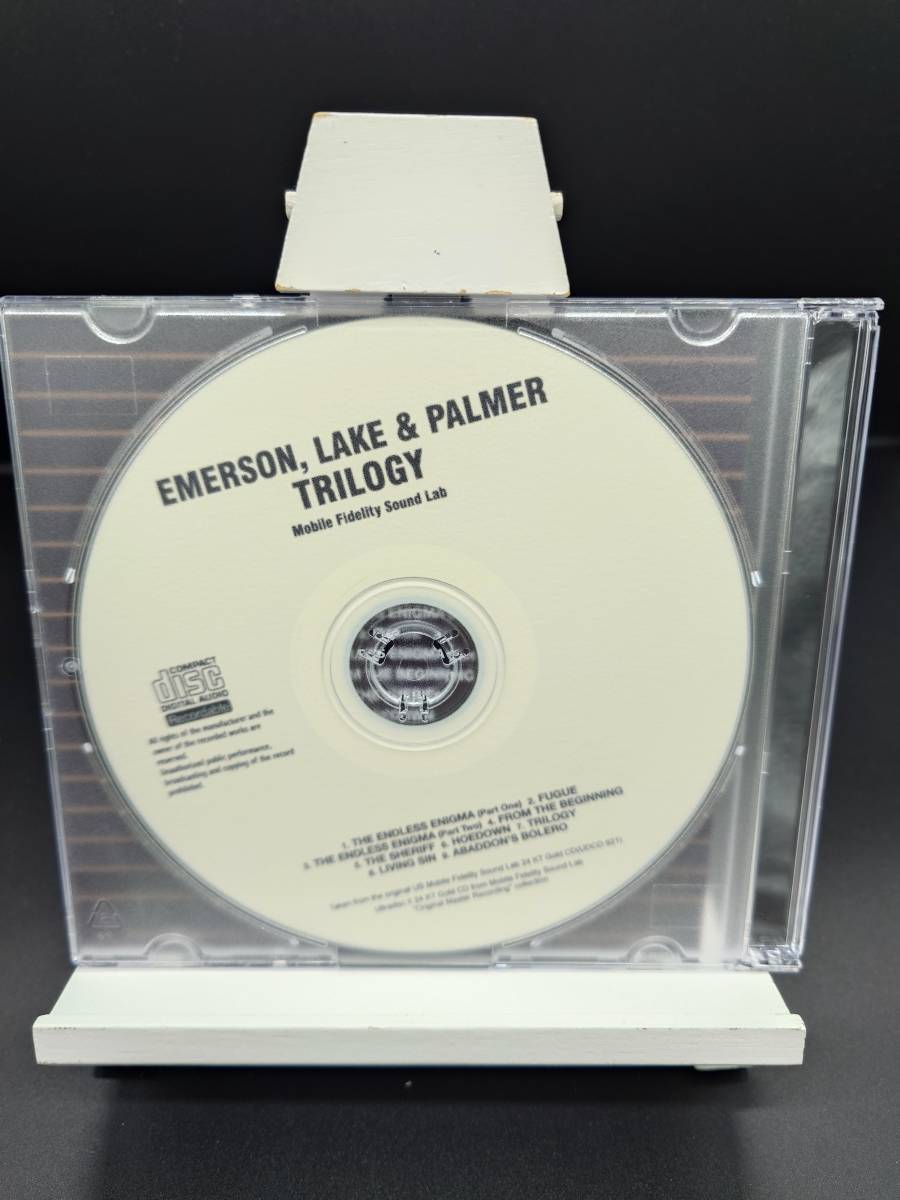 【送料無料】美品 Emerson, Lake ＆ Palmer エマーソン・レイク・パーマー Trilogy ： Mobile Fidelity CD_画像2