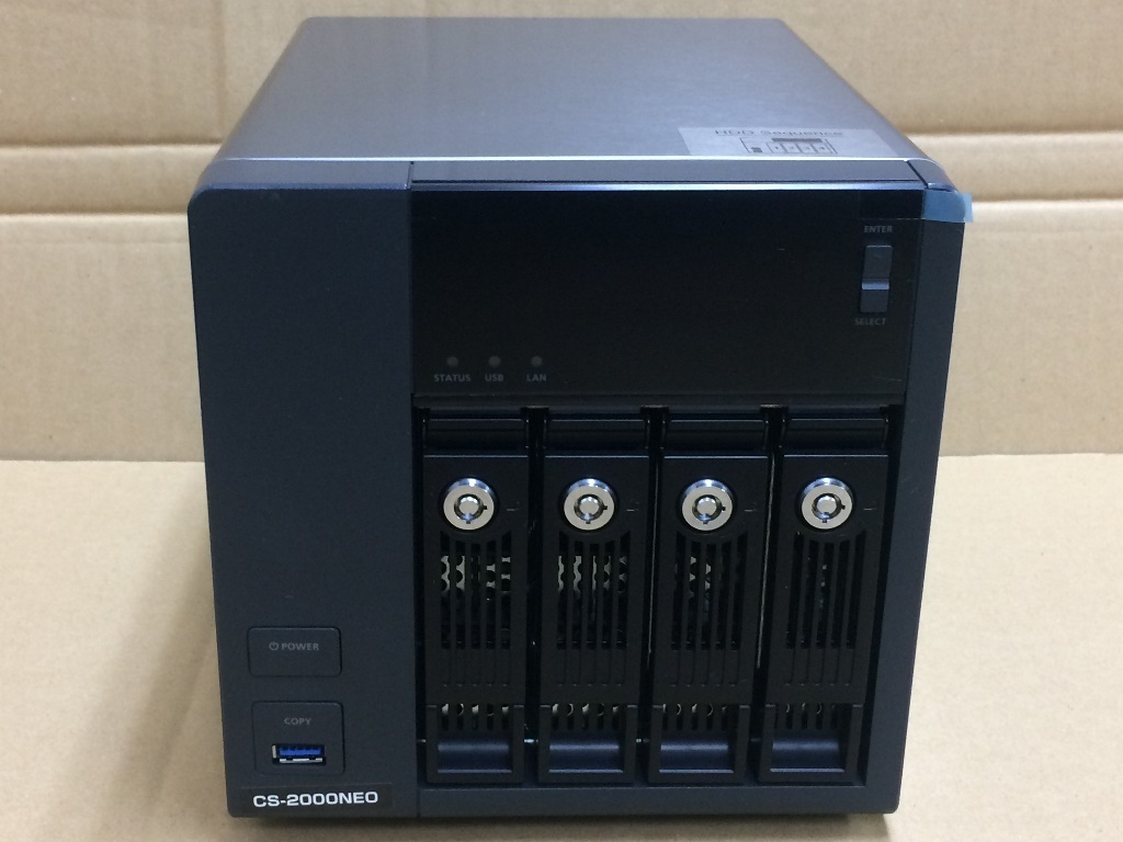 ★即決★ QNAP TS-453 Pro 同等/ALEXON Cloud Shelter Neo 2000｜1TBx4/Celeron J1900/RAM4GB/OS書換済 (5.1.3) | 21672_画像2