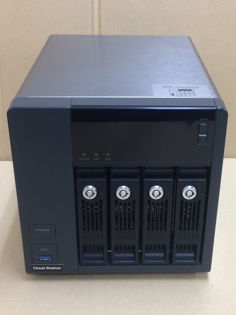 ★即決★ QNAP TS-453 Pro 同等/ALEXON Cloud Shelter 1000｜1TBx2/Celeron J1900/RAM2GB/OS書換済 (5.1.4) | 15805_画像2