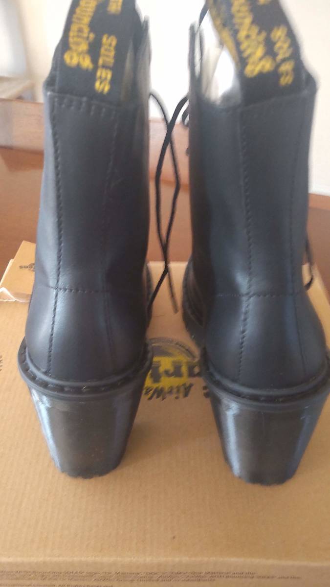 Dr.Martens SEIRENE KENDRA 10ホール UK5 ドクターマーチン 生産終了モデル未使用品 ヒール ブーツ ブラック_画像4