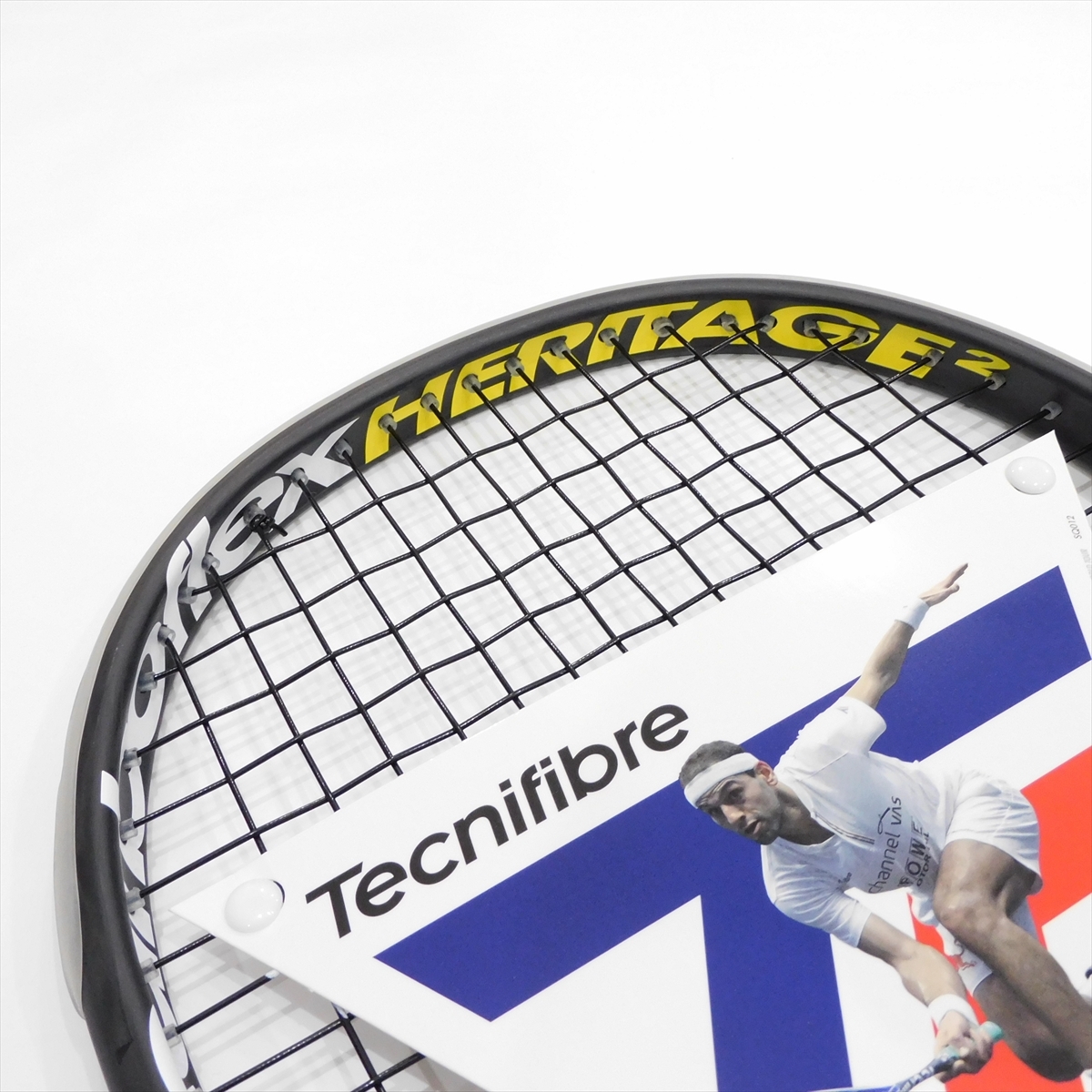 送料込・スカッシュ ラケット テクニファイバー・カーボフレックス125 ヘリテージ2 /Tecnifibre Carboflex125Heritage2/キャノンボール125