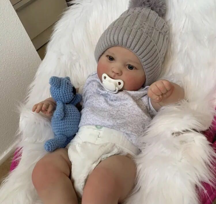 リボーンドール　赤ちゃん人形　　正規品　リアル赤ちゃん　ベビー　　60cm largeサイズ　フルセット　かわいい赤ちゃん　幼児　完全塗装