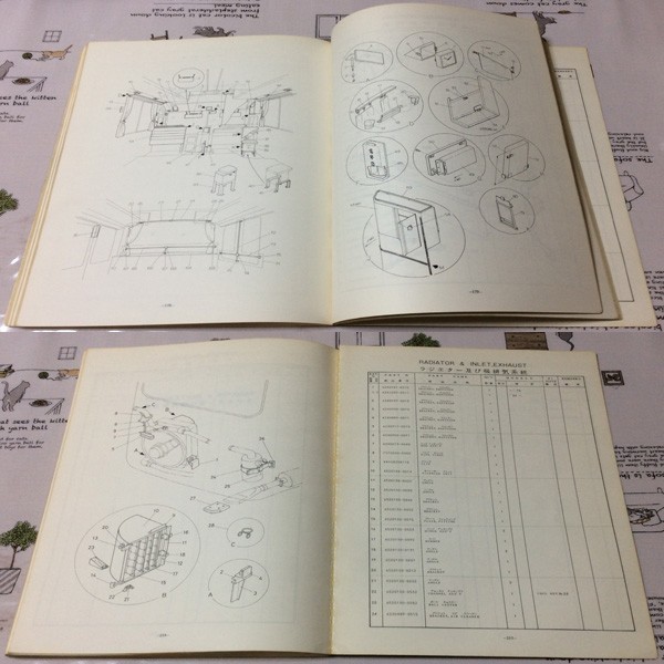 〓★〓旧車バスカタログ　『PARTS CATALOGUE NO.029 Hi-DECKER 101 201 CRA CSA 1976～1982』川重車体工業_経年相応の劣化傷み汚れ等ご容赦ください