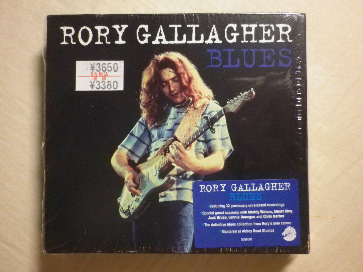 『Rory Gallagher/Blues(2019)』(CHESS 5386801,輸入盤,Digipak,3CD,全36曲収録,UK,ブルース・ロック,名ギタリスト)_画像1