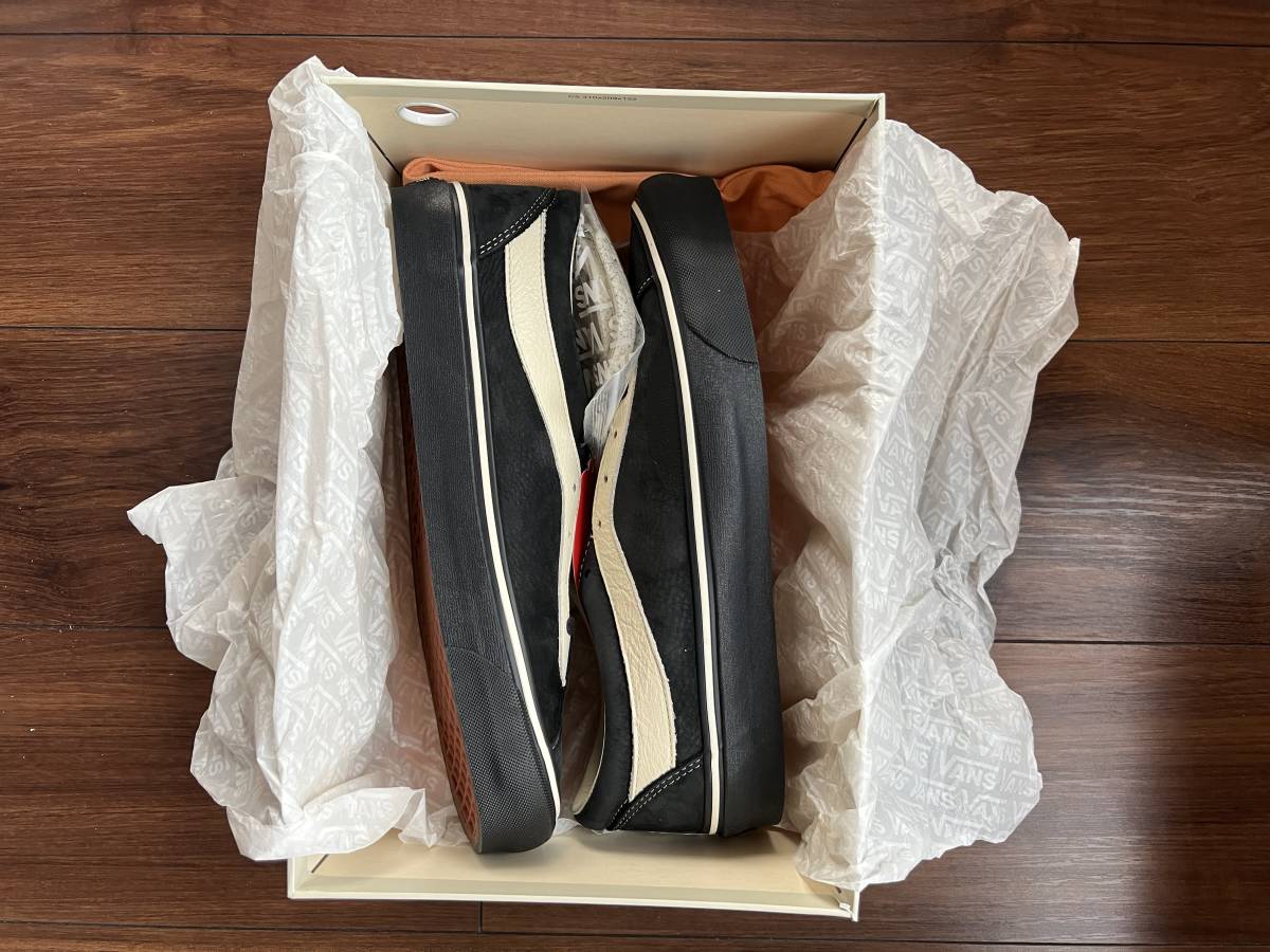 [未使用][US10 28.0cm][コラボ]Vans Vault x Julian Klincewicz Bold Ni LX ヴァンズ ブラック バンズ スニーカー オールドスクール_画像4