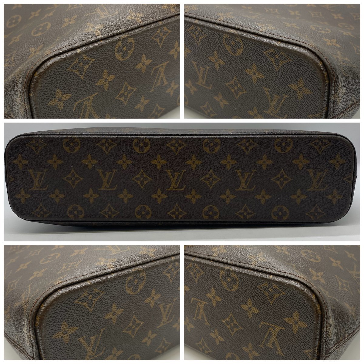 1円～/LOUIS VUITTON/ルイヴィトン/モノグラム/SR0020/ブラウン/トートバッグ/バッグ/かばん/HM008_画像5