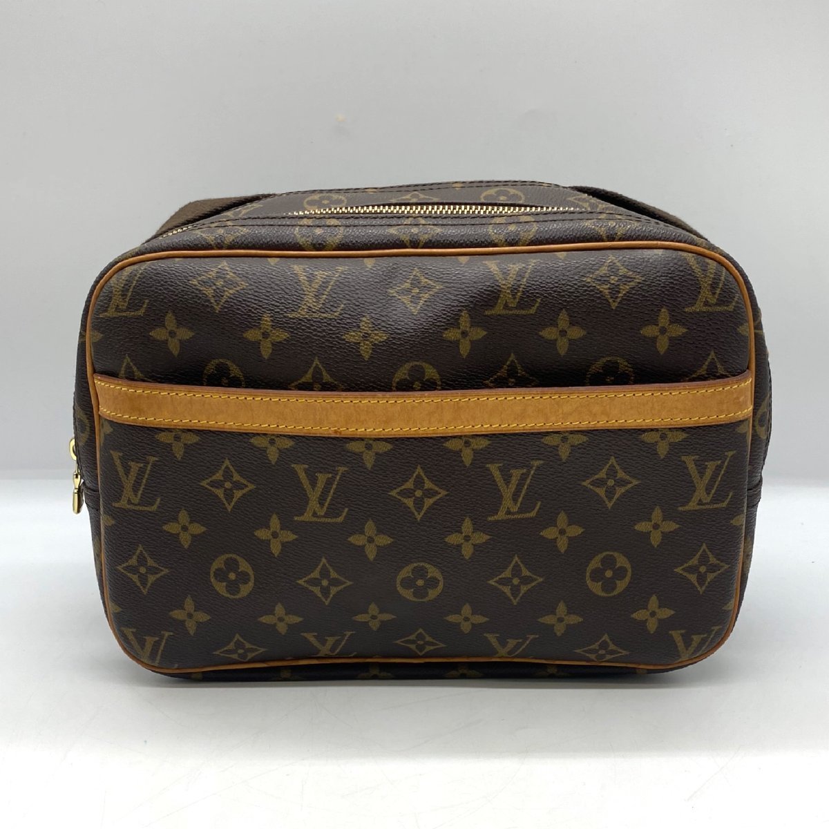 1円～/LOUIS VUITTON/ルイヴィトン/リポーター/PM/モノグラム/SP1003/ブラウン/袋付/ショルダーバッグ/斜め掛け/HM013_画像2