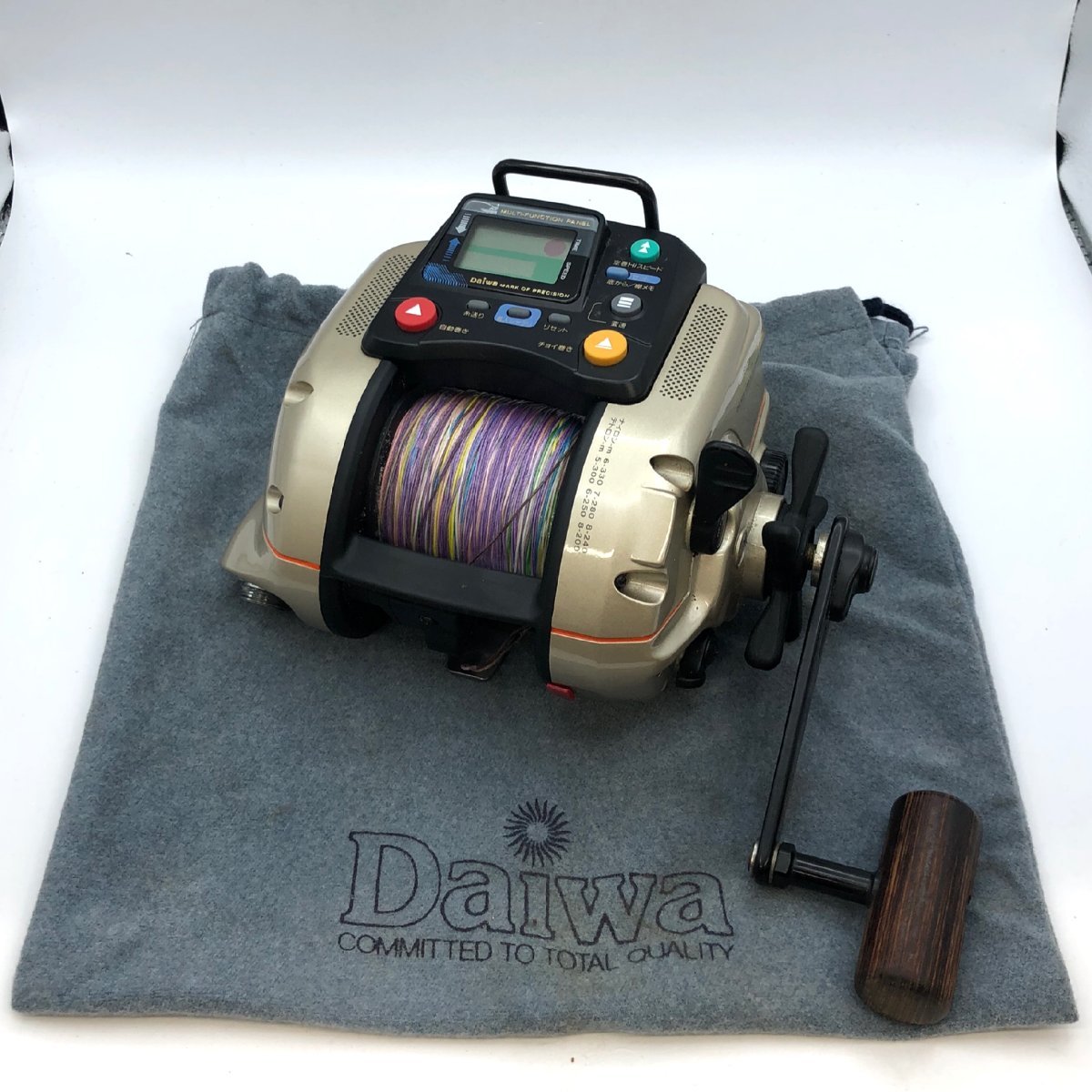 1円～/ダイワ/DAIWA/SS-50/TANACOM/イカ名人/リール/船用/電動/釣り具/フィッシング/袋付/ジャンク/H029_画像1