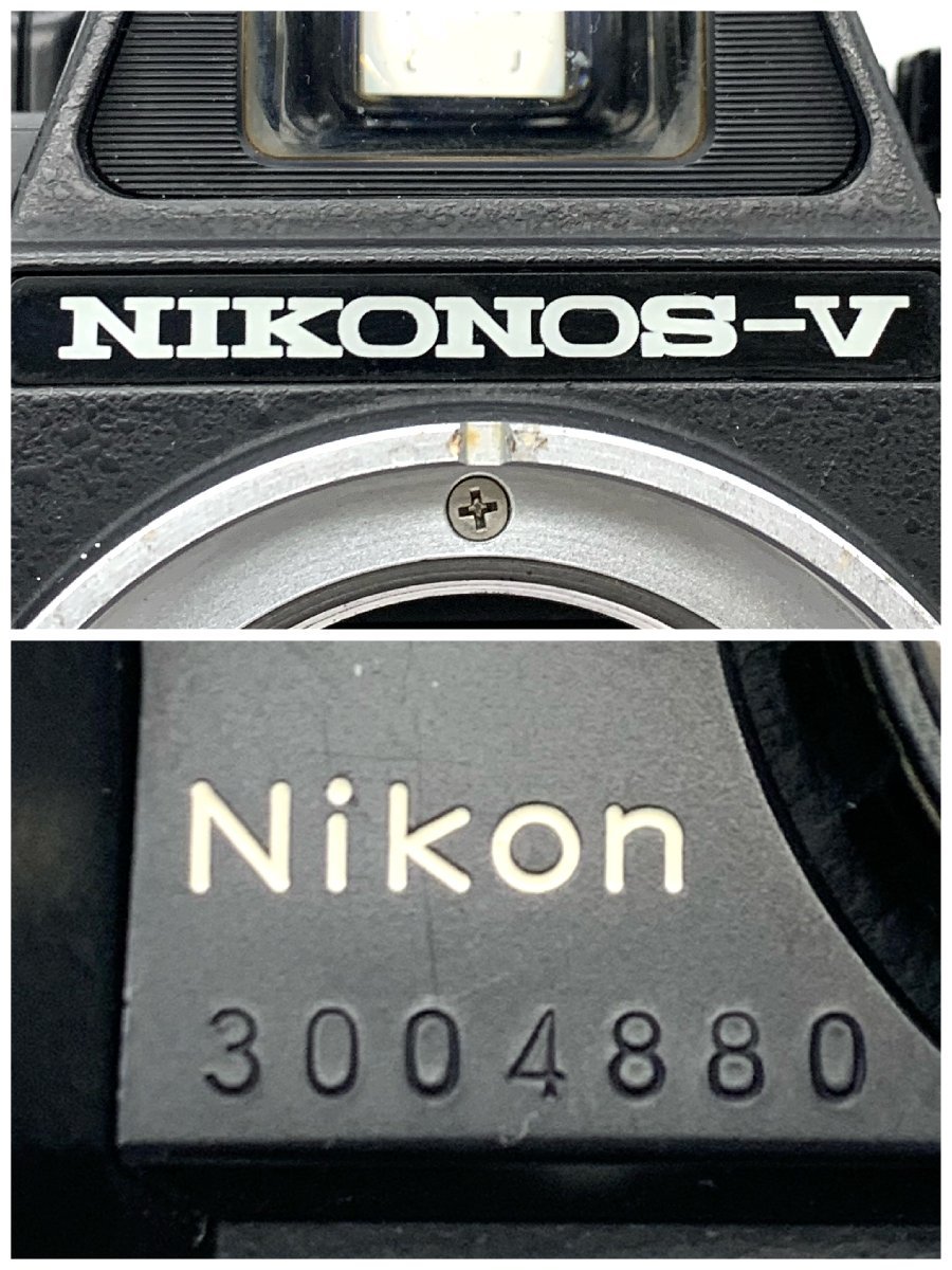 1円～/Nikon/ニコン/NIKONOS-Ⅴ/レンズ・付属品付/SEA&SEA/12mm/F3.5/フィルムカメラ/一眼レフ/水中カメラ/シャッターOK/ジャンク/I168_画像5