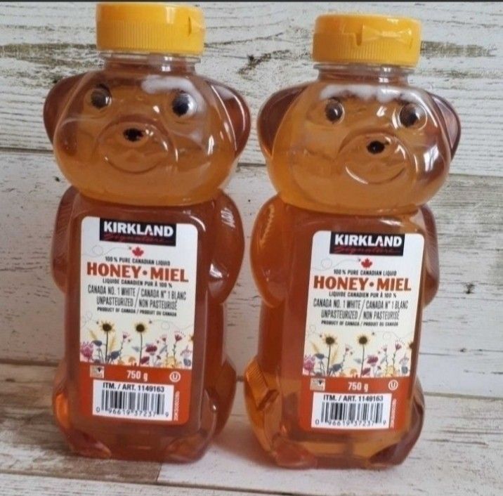 KIRKLAND カークランド はちみつ コストコ　ハニーベア honey bear 750gx2.　 