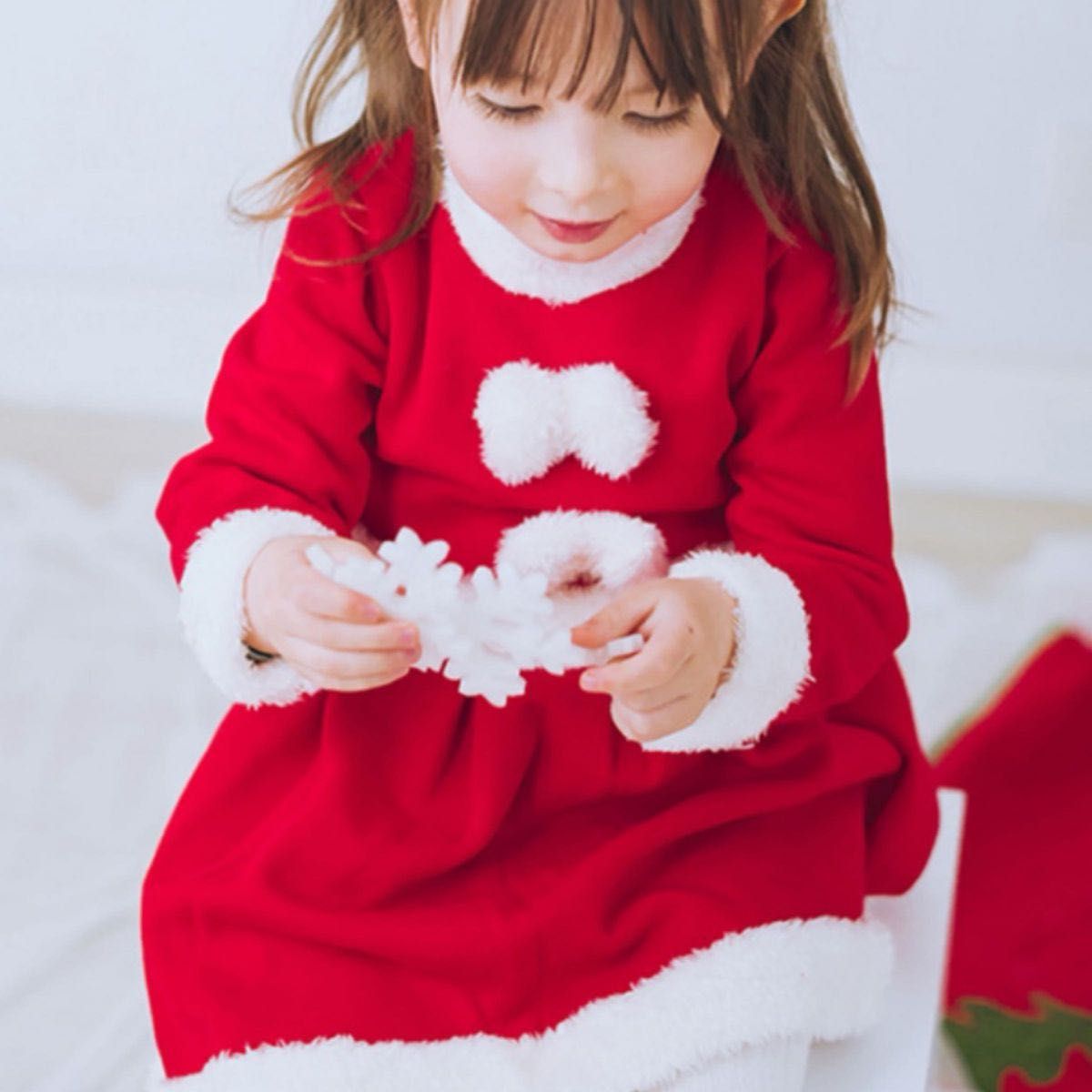 サンタ コスプレ 女の子 クリスマス サンタコス  子供 衣装 キッズ ワンピース 子ども 帽子