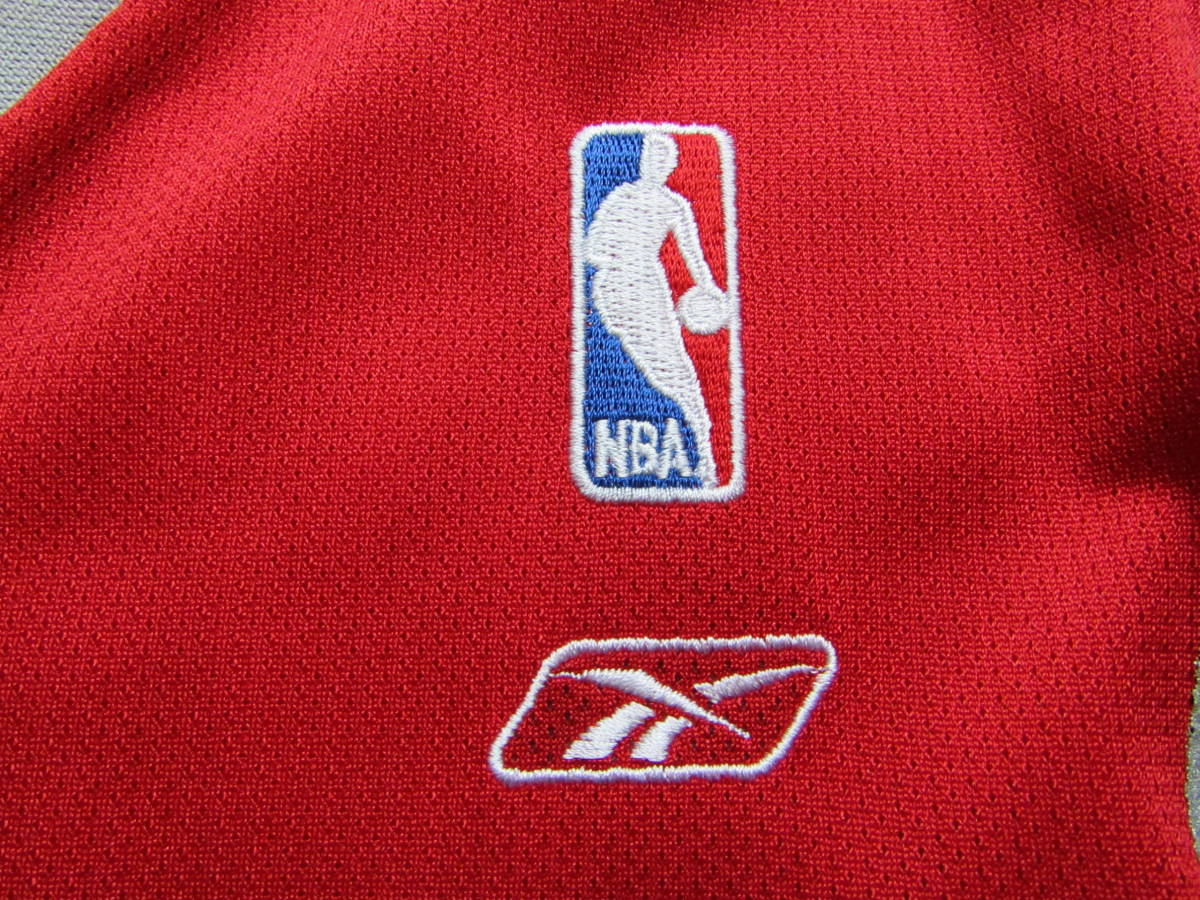 NBA ROCKETS スティーブ・フランシス reebok リーボック製 ヒューストン・ロケッツ ユニフォーム 当時物 バスケ タンクトップ XLの画像7