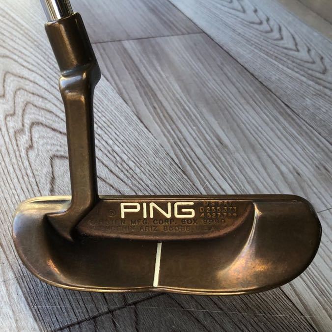 ☆☆ 送料無料 ☆ 希少 ☆ PING パター B60 ピン ベリリウムカッパー 34.5インチ_画像1