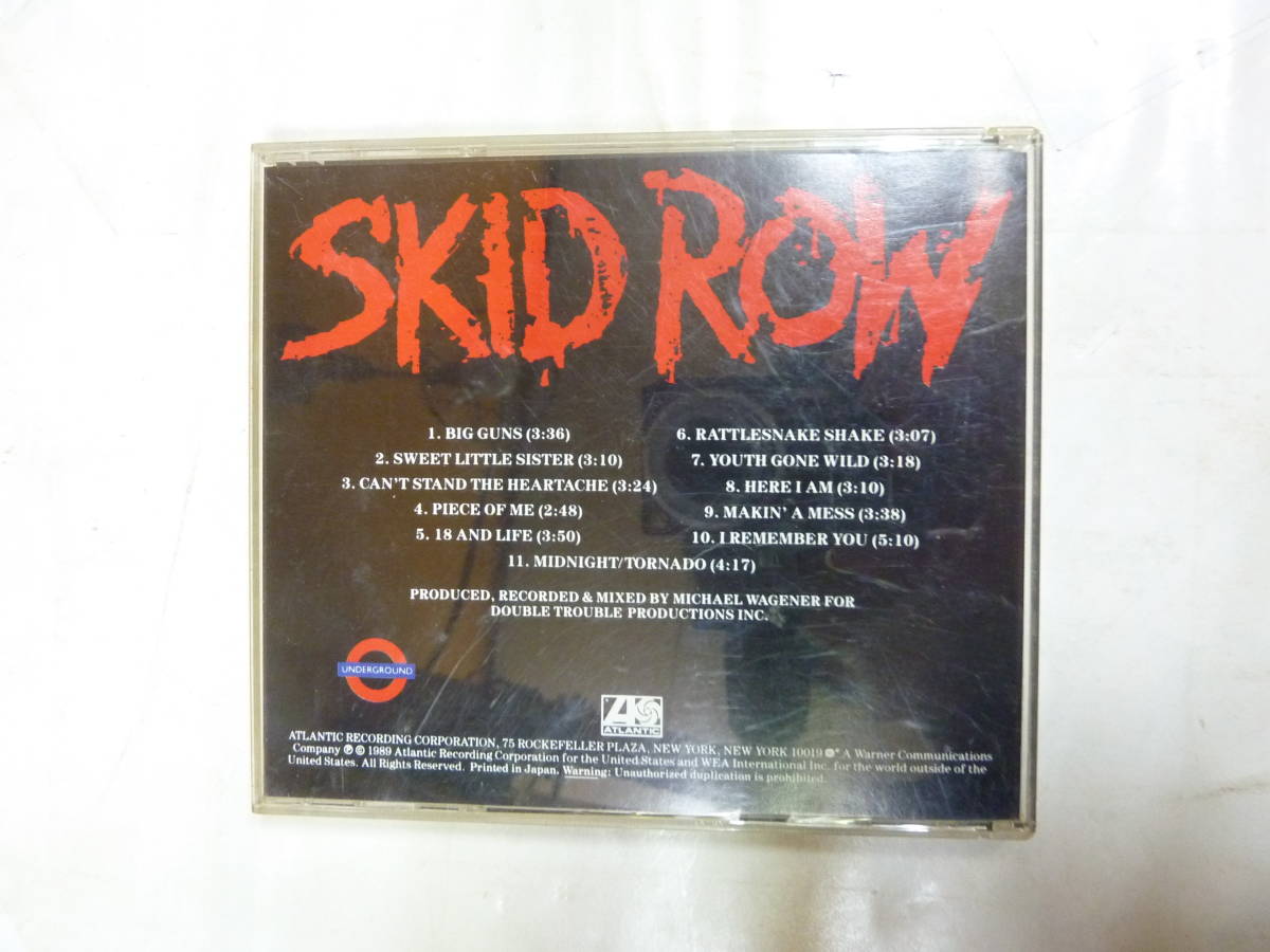 CD album [ SKID ROW skid * low ]SKID ROW 11 bending free shipping 