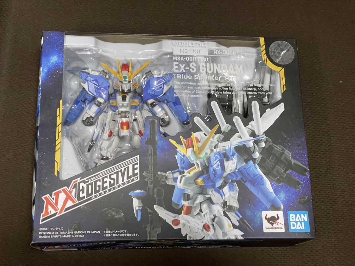 中古 ネクスエッジスタイル Ex-Sガンダム ブルースプリッター使用_画像1