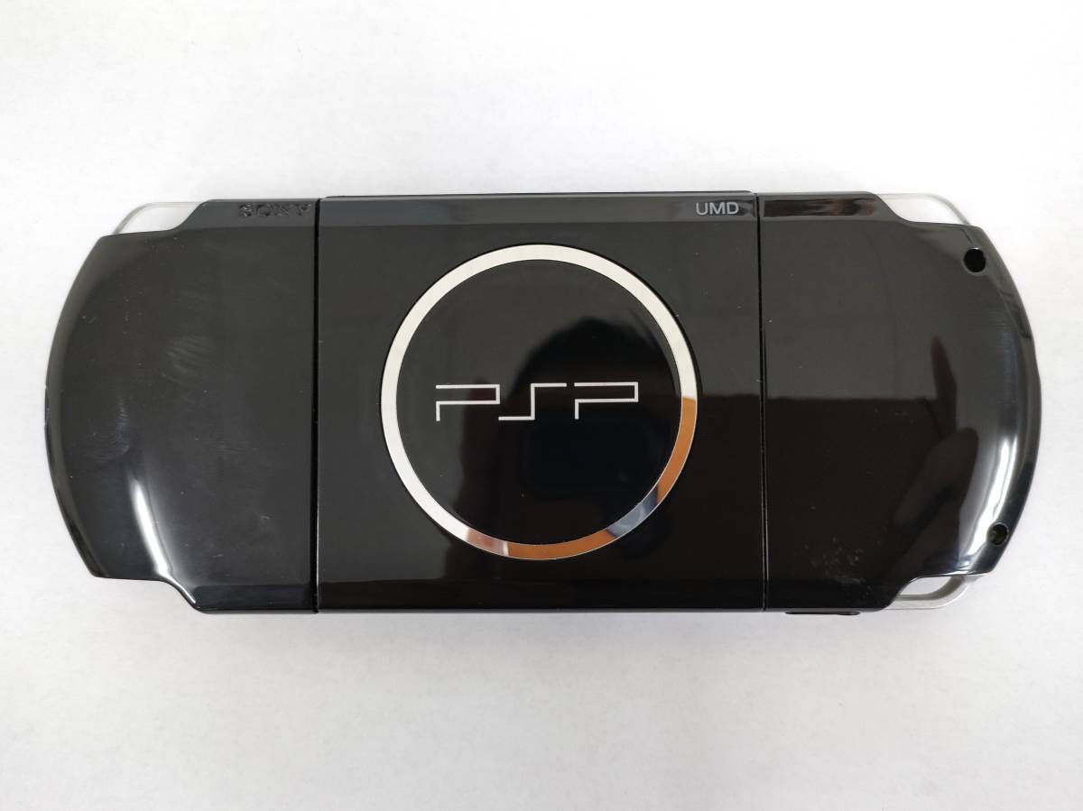 【極美品】PSP-3000 プレイステーション・ポータブル（ピアノ・ブラック）新品互換バッテリー＆クリアハードケース＆microSD8GB_画像7