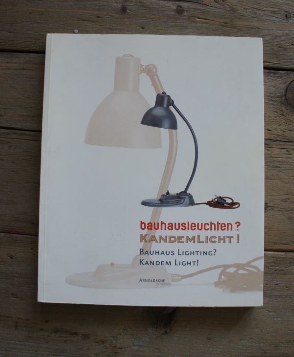KANDEM　BAUHAUS　KANDEMLICHT 本　資料　ランプ　工業系　バウハウス　アンティーク