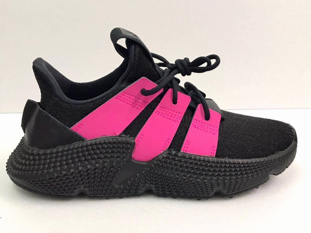 送料無料 22.5cm アディダス オリジナルス プロフィア レディース シューズ 未使用 B37660 adidas PROPHERE W ORIGINALS ブラック ピンク_画像7