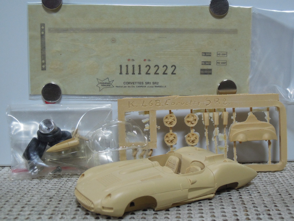 PROVENCE 1/43 CHEVROLET CORVETTE SS1 Sebring 1957_画像4