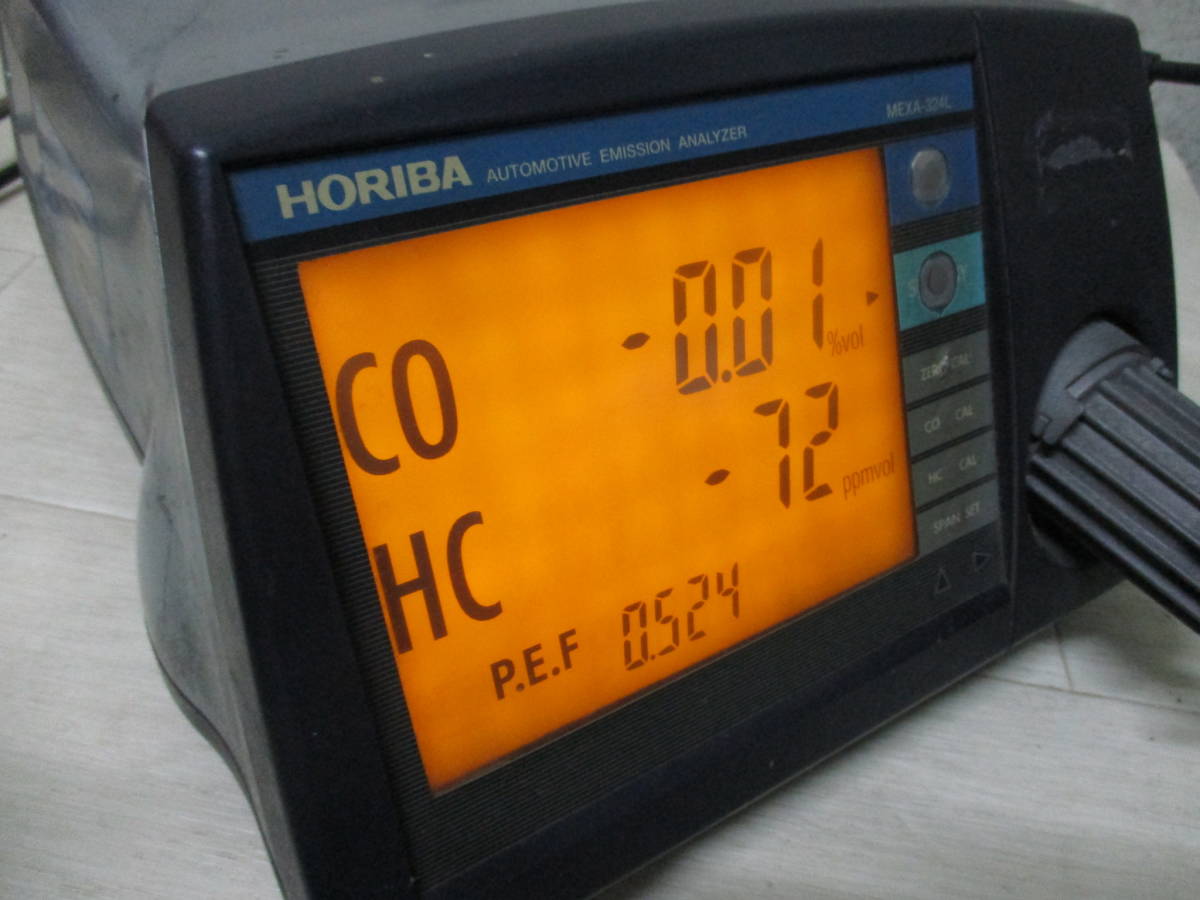 HORIBA/ホリバ 排気ガステスター MX-002 MEXA-324L 100V 50/60Hz 50VA_画像2